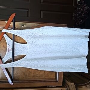 Victoria's Secret XS white burnout tank